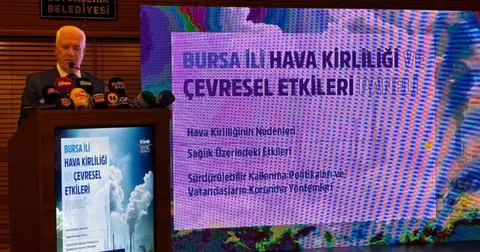 Bursa'da hava kirliliği alarmı! "Temiz hava gelecek kuşaklara borcumuz"