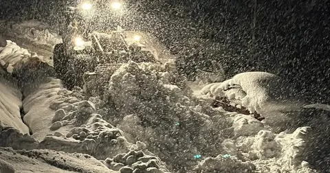 Düzce Yığılca’da kar kalınlığı 60 santimetreyi aştı