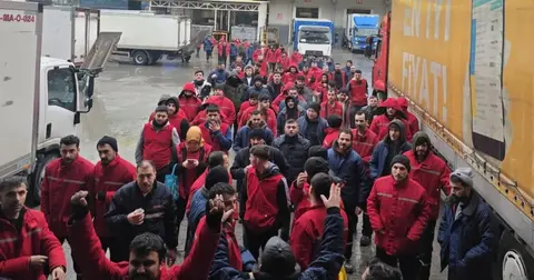 Migros depo işçileri ülke genelinde iş bıraktı!