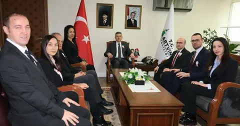 Artvin Valisi Ergün’e “37. Vergi Haftası” ziyareti