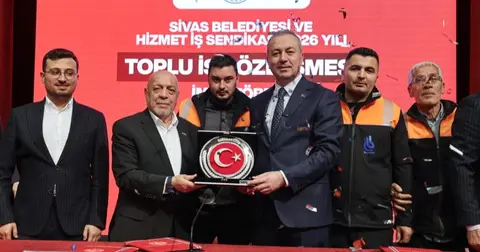 Sivas Belediyesi'nden işçilere yüzde 31 zam