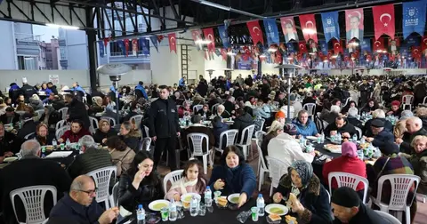 Mudanya’da bir olan gönüllerle sofralar bereketle doldu