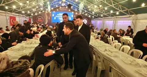 Nevşehir'de ilk iftar coşkusu