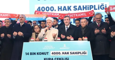 Gaziantep’te 4 bininci hak sahibi belirlendi