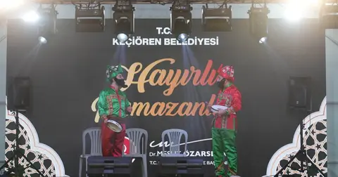 Ankara Keçiören'de Ramazan Sokağı vatandaşlarla buluşuyor