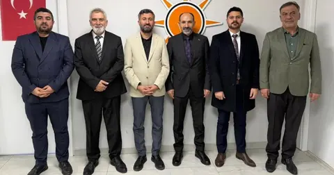 Ağrı Amatör Spor Kulüpleri'nden AK Parti'ye ziyaret