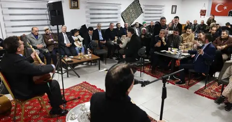 Keçiören'de Aşıklar Kıraathanesi'nde geleneksel ramazan coşkusu