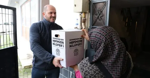 Bursa Nilüfer’de dayanışma paylaşarak artıyor