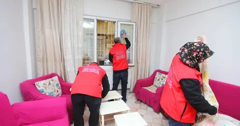 Gaziantep'te ramazan öncesi yaşlı ve engellilere kapsamlı destek