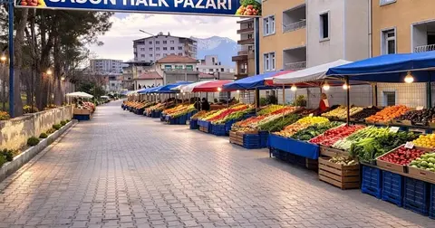Sason’da Ramazan boyunca 'Halk Pazarı' kuruluyor