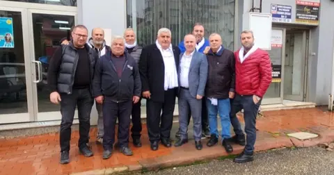 Keşan'da Bülent Altın seçim için saha çalışmalarını sürdürüyor