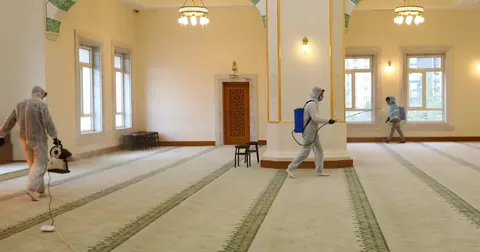 Gaziantep'te camiler mis gibi kokuyor