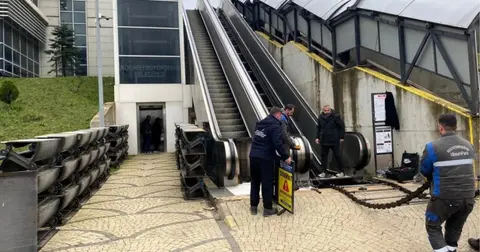 Kocaeli'de yürüyen merdivenlere kapsamlı bakım