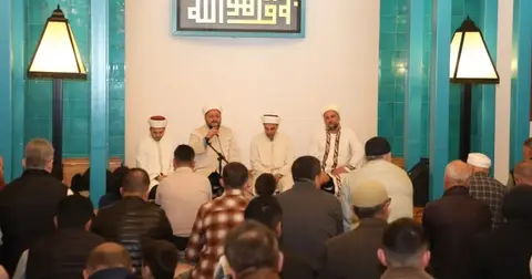 Bursa İnegöl’de binlerce kişi OSB Camii’nde buluştu