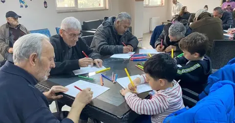 Balıkesir'de 'minik kalp'lerden 'büyük çınar'lara ziyaret