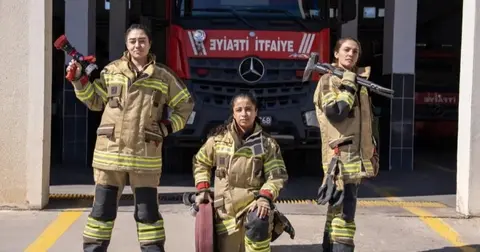 Diyarbakır İtfaiyesi'nde kadınlar tabuları yıkıyor