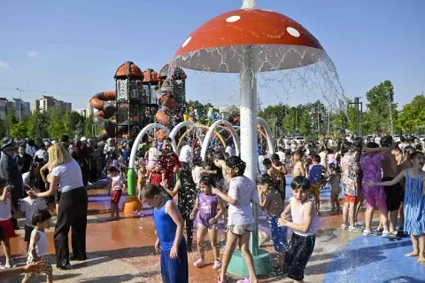 Atatürk Çocukları Parkı'na bir haftada 50 bin ziyaretçi