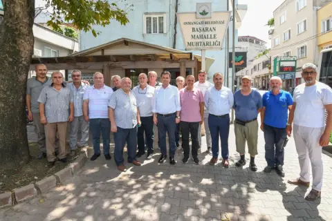 Başkan Aydın'dan yerinde yönetim, yerinde çözüm