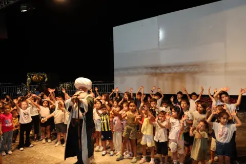 Eskihisar Kalesi’nde çocuklar eğlenceyle buluştu