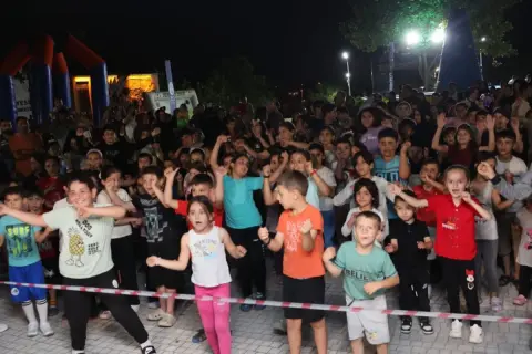 Kayseri'de çocuklar sporla buluştu: Hacılar renklendi