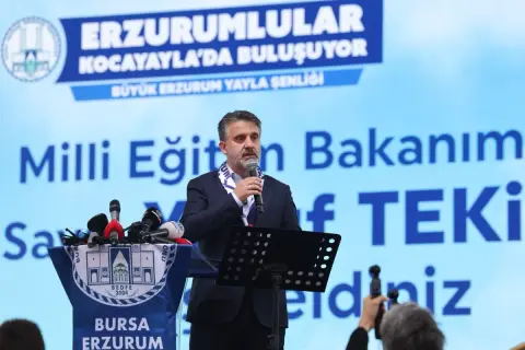 Şahin Biba: "Bursa ve Erzurum, milletin iki manevi kalesi"