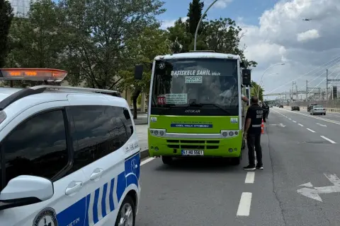 Kocaeli'de otobüs klima denetimi: 8 araca ceza