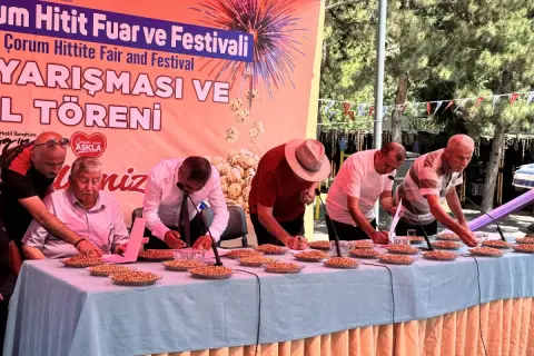 Çorum Hitit Fuarı'nda leblebi şampiyonu belli oldu