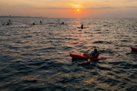 Mersin'de Ücretsiz Su Sporları: 1450 Kişi Eğitildi