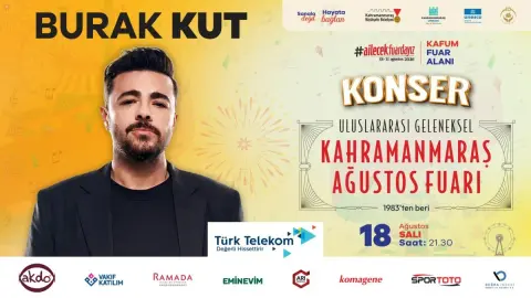 Ağustos Fuarı’nda Sahne Burak Kut’un