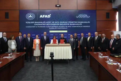 Gaziantep’te Deprem Müzesi İçin İş Birliği Protokolü İmzalandı