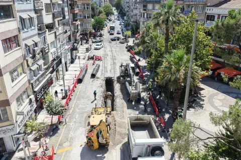 Manisa'da 25 yıllık sel sorunu çözülüyor