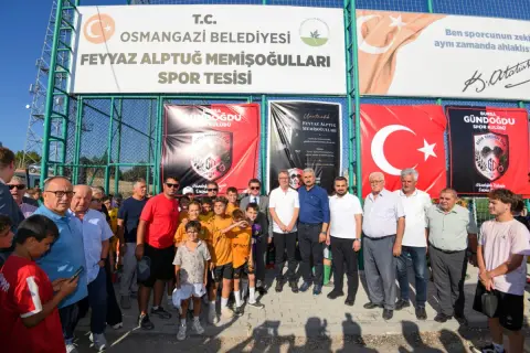 Osmangazi'de 250 çocuk anısına koştu: Dostluk turnuvası