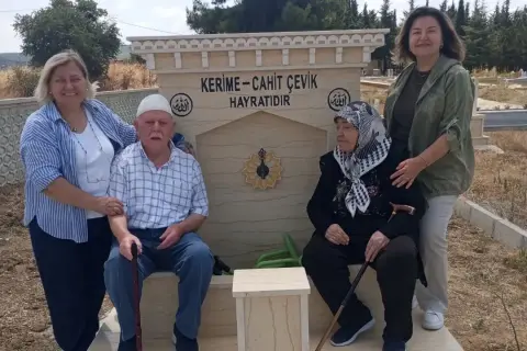 Hayırsever çiftten mezarlığa 'hayat' çeşmesi