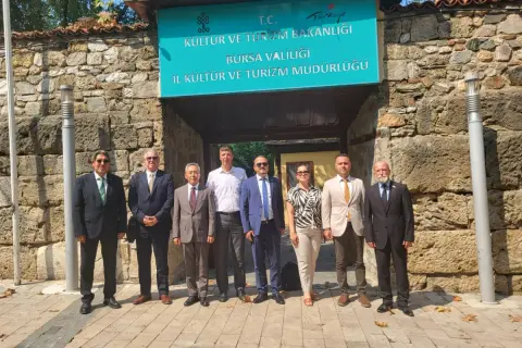 TUREB yönetimi Bursa'da: Turizm ve rehberlik masaya yatırıldı
