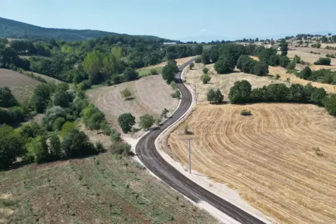 Bursa Büyükşehir İnegöl'de 10 km yol yeniledi