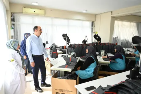 Konya'da 25 atölyede 1000'den fazla kadın üretiyor