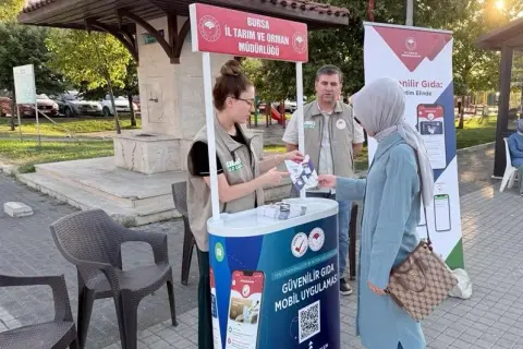 Bursa'da gıda güvenliği için yeni mobil uygulama tanıtıldı