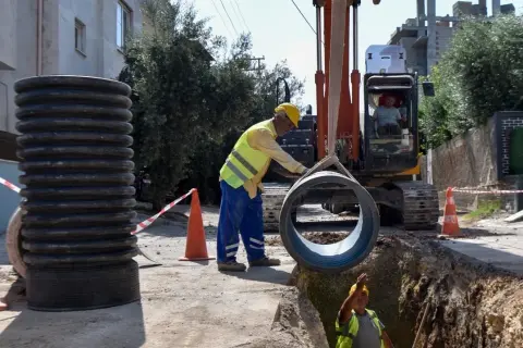 MESKİ'den 6.4 km yağmur suyu hattı: Su baskını riski azalacak