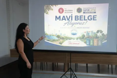 Keçiören'de su verimliliği sertifikası başlandı