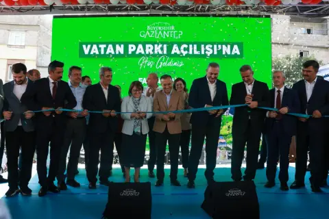 Gaziantep'e 7 bin metrekarelik yeni park hizmete girdi