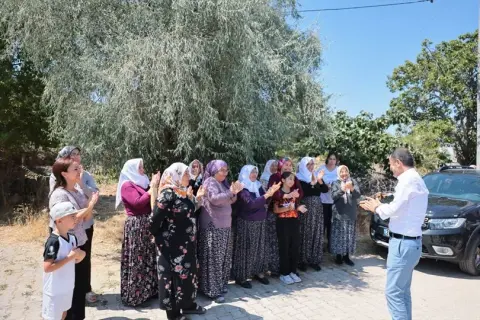 Denizli’de 4 ilçeyi birleştiren yol hizmete girdi
