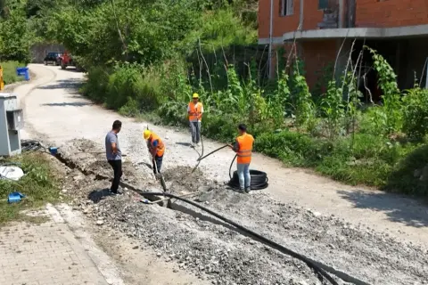 Trabzon'da Araklı Ortaköy'e 4,2 km su altyapısı
