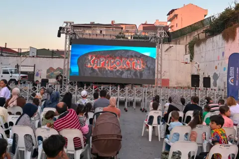 Gebze'de 'Mahallemde Sinema Var' yaz boyu sürüyor