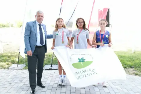 Osmangazi'de Duatlon İl Birinciliği: Gençler Parkurda Yarıştı