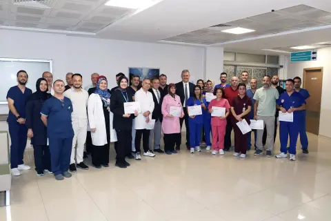 Hayat Kurtaran Anjiyo Ekibine Anlamlı Ziyaret