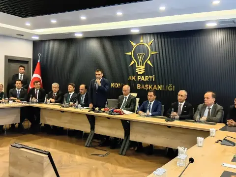 Efkan Ala, Konya AK Parti'nin yürüyüşünde başşehirdir 