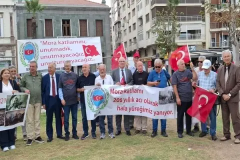 İzmir’de Mora Katliamı 205. Yılı Anıldı