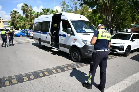 Mersin’de okul servis araçları güvenlik denetimi altında