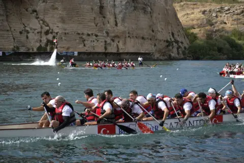 Rumkale'de 7. Uluslararası Su Sporları Festivali Başladı
