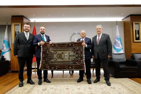 Faruk Acar, Kayseri'de Büyükkılıç'ı Ziyaret Etti